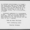 Trollope, [Thomas Adolphus]. ALS to