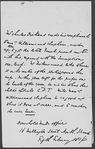 Williams and Clapham, Messrs. ALS to