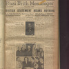 B'nai B'rith messenger
