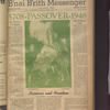 B'nai B'rith messenger