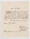 Letter to Monsieur le Grand Prévot