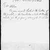 Wilson, Mr. (printer). Copy in an unknown hand of ALS to Mr. Wilson