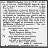 [--?]. ALS to. Transmitting "for Mrs. Chapman" two stanzas of Longfellow's Beleaguered City written in the poet's hand.