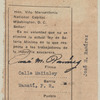 Signed newspaper clipping in support of minimum wage