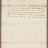 Memoranda of James De Lancey's ground