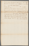 Memoranda of James De Lancey's ground
