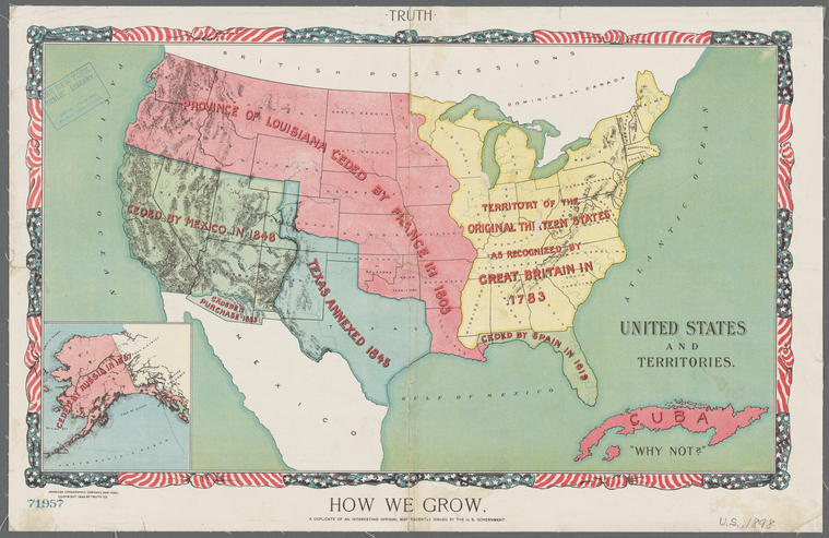 Mapping The Nation With Pre 1900 U S Maps Uniting The United States The New York Public Library