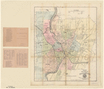 Map of the city of Rochester