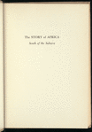 The Story of Africa South of the Sahara