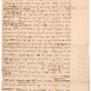 Correspondence with Aaron Burr, Sr