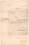 Correspondence with Aaron Burr, Sr