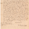 Correspondence with Benjamin Hinchman