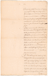 Protest intended to have been made by [James] Alexander and [William] Smith [Sr.] 