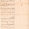Protest intended to have been made by [James] Alexander and [William] Smith [Sr.] 