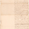 Protest intended to have been made by [James] Alexander and [William] Smith [Sr.] 