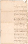 Protest intended to have been made by [James] Alexander and [William] Smith [Sr.] 