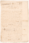 Letter from Elihu Spencer to an unidentified recipient [William Smith Jr.]