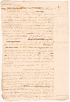 Letter from Elihu Spencer to an unidentified recipient [William Smith Jr.]