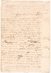 Letter from Elihu Spencer to an unidentified recipient [William Smith Jr.]