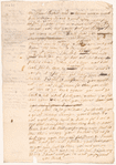 Letter from Elihu Spencer to an unidentified recipient [William Smith Jr.]