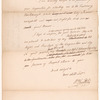 Letter of thanks to the Borough of West Chester for their freedom