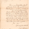 Letter from Sir William Johnson to Benjamin Kissam