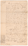 Letter from Benjamin Kissam and others to Sir William Johnson