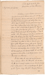 Letter from Lord Hillsborough [Wills Hills] to Sir Henry Moore