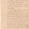 Letter from Lord Hillsborough [Wills Hills] to Sir Henry Moore