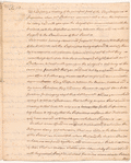 Letter to Sir William Johnson from a committee of the Kayaderosseras Proprietors