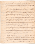 Letter to Sir William Johnson from a committee of the Kayaderosseras Proprietors