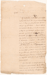 Letter from Governor [William] Tryon to Lord Dartmouth [William Legge] relating to New Hampshire lands