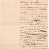 Letter from Governor [William] Tryon to Lord Dartmouth [William Legge] relating to New Hampshire lands