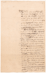 Letter from Governor [William] Tryon to Lord Dartmouth [William Legge] relating to New Hampshire lands