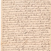 Letter recounting debates in Parliament relating to America