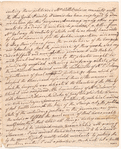 Letter recounting debates in Parliament relating to America