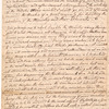 Letter recounting debates in Parliament relating to America