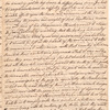 Letter recounting debates in Parliament relating to America