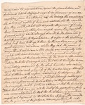Letter recounting debates in Parliament relating to America