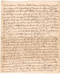 Letter recounting debates in Parliament relating to America