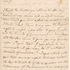 Letter from William Knox to John Blackburn