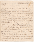 Letter from William Knox to John Blackburn