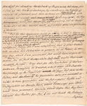 Letter to General [Frederick] Haldimand