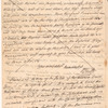 Letter to General [Frederick] Haldimand