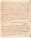 Letter to General [Frederick] Haldimand