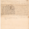 Letter to General [Frederick] Haldimand