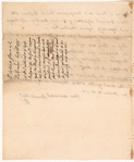 Letter to General [Frederick] Haldimand
