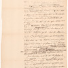 [Paragraphs] to be part of a letter from Governor [James Robertson] to Lord [George Germain]