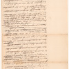 [Paragraphs] to be part of a letter from Governor [James Robertson] to Lord [George Germain]