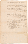 Extract of a letter from Lord [Frederick] North to Governor [Frederick] Haldimand